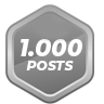 1000 Posts